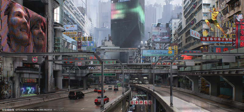 Illustration for article titled The Incredible Art Of The Ghost In The Shell Movie